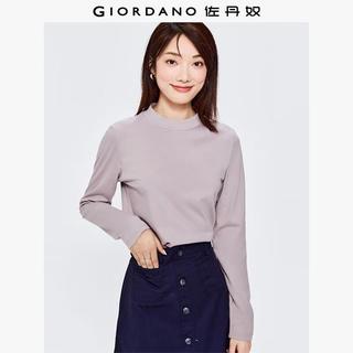  GIORDANO/佐丹奴 纯棉 女士长袖T恤