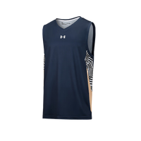 安德玛(UNDERARMOUR)运动背心男夏季速干透气宽松健身跑步训练篮球服上衣
