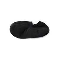 无印良品（無印良品 MUJI）男女通用合脚直角薄款浅口运动船袜隐形袜25年春季DAF22C5S 黑色 S （23-25cm / 36-40码）