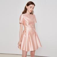 轻奢高级感丨Caroline卡洛琳夏收腰轻礼服连衣裙