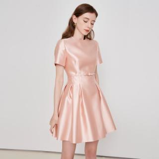 轻奢高级感丨Caroline卡洛琳夏收腰轻礼服连衣裙
