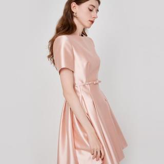 轻奢高级感丨Caroline卡洛琳夏收腰轻礼服连衣裙