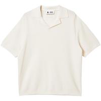 【针织古巴领】杰克琼斯男装25年夏季polo衫翻海鸥领短袖T恤 170/92A/S A01古瓷色