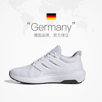 PLUS会员：adidas 男士跑步鞋  IE8899-白色