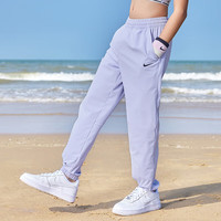 NIKE 3BRAND 耐克男女童裤子【速干排汗】2025夏季弹力儿童运动裤 紫石楠【速干排汗】 160 /69 【身高158-170cm】