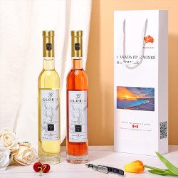 辉煌 加拿大 冰酒庄园 冰葡萄酒 礼盒装 冰白+冰红 VQA认证 750ml