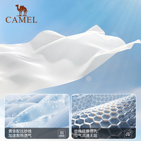 CAMEL骆驼3d立体防晒口罩女高颜值凉感冰丝防紫外线男黑色登山遮阳面罩 【换洗2件装】（黑色+烟雾灰）
