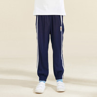 PawinPaw卡通小熊童装夏季男童凉感休闲印花束腿裤 浅蓝色/51 110 cm