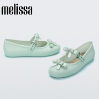  melissa 蝴蝶结珍珠 女士芭蕾浅口单鞋