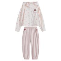 ibaby&奈娃儿童冰感防晒衣斗篷夏季薄宝宝皮肤衣防晒服防紫外线