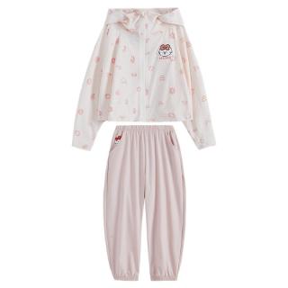ibaby&奈娃儿童冰感防晒衣斗篷夏季薄宝宝皮肤衣防晒服防紫外线