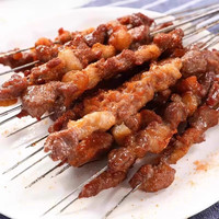 柒岛烧烤食材食物半成品BBQ羊肉串淄博烤串家庭团建炸串户外烤串套餐 手工羊肉串5串【40g/串】