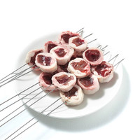 柒岛烧烤食材食物半成品BBQ羊肉串淄博烤串家庭团建炸串户外烤串套餐 羊腰串5串【55g/串】