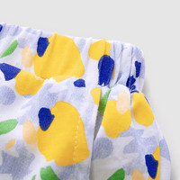 YeeHoO英氏童装儿童裤子防蚊裤夏季男女宝宝小童长裤户外休闲束脚裤长裤 仲夏花叶【精梳棉】 120 cm 仲夏花叶【精梳棉】YRKCJ2Q067A 120cm