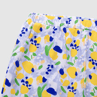 YeeHoO英氏童装儿童裤子防蚊裤夏季男女宝宝小童长裤户外休闲束脚裤长裤 仲夏花叶【精梳棉】 110 cm