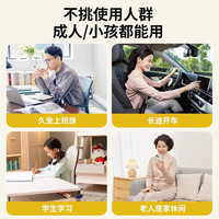 TEEIS德国护腰坐垫办公室座椅靠垫支撑久坐人体工学靠背坐姿椅 护腰坐垫【高级灰】 护腰丨护脊