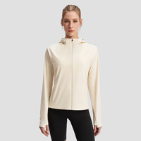 DESCENTE迪桑特综训运动女士UPF50防晒凉感针织运动外套