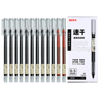 贝发（BEIFA）中性笔 0.5mm速干全针管直液式走珠笔 考试刷题笔圆珠笔 商务办公签字笔 （）