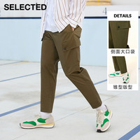SELECTED 绫致SELECTED思莱德秋冬新含棉轻锥版工装长裤子