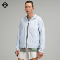 露露乐蒙lululemon丨Fast and Free 男士运动夹克 防风 LM4AKGS 风车浅蓝 XXS
