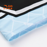 |安踏童装男童速干裤24夏季儿童短裤中大童五分裤子 梦幻黑-1