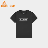 匹克(PEAK)儿童短袖童装儿童短袖T恤夏季男大童短T小童圆领上衣