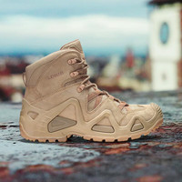 LOWA 男户外ZEPHYR山型打野靴MK1中帮战术防滑透气登山鞋L310535 沙色 1