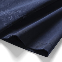 七匹狼短袖T恤男2025夏季新款休闲透气圆领短袖百搭t恤上衣