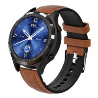 爱牵挂X8(专业增强版)智能触屏手表 ECG心电测血糖心率血压血氧趋势长续航 黑