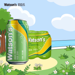 watsons 屈臣氏 苏打汽水香草330ml*8罐