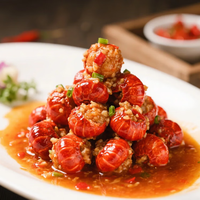 京觅洪湖鲜冻小龙虾尾去虾线2包装(50~60只/包)净重600g源头直发  2包 家庭装