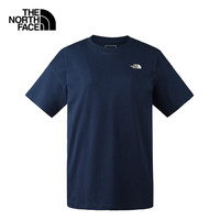 北面（The North Face）户外T恤夏季女休闲舒适透气纯棉短袖印花圆领半袖T89W4 8K2