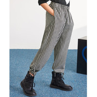 茵曼童装儿童防蚊裤夏季洋气小孩夏装透气女童裤子夏薄款 紫色 3822052 130