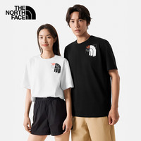 北面（The North Face）纯棉短袖款春夏户外圆领透气运动t恤半袖8CSP FN4  3XL 