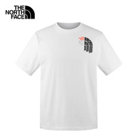 北面（The North Face）纯棉短袖款春夏户外圆领透气运动t恤半袖8CSP FN4  XL 
