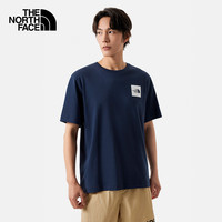 北面（The North Face）棉质短袖男春夏t恤户外休闲舒适透气圆领半袖88GA 8K2