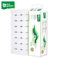 雨森(YUSEN)棉柔布韧卷纸卫生纸厕纸家庭实惠装12卷【大水速溶小水不破】 【1提】