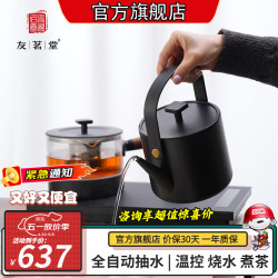 友茗堂 电热水壶家用办公保温恒温自动上水煮茶烧水壶嵌入式智能茶台 YZ-66 0.6L