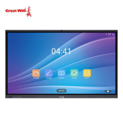 长城 4K 4800万8阵列内置摄像头智能交互一体机GW4000T-W98英寸GW98HST