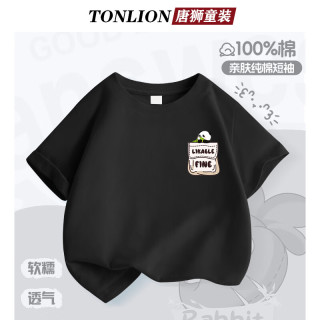 唐狮童装 唐狮  儿童100%纯棉短袖T恤 多款可选