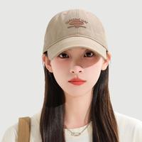 中性棒球帽户外运动帽防晒遮阳帽素颜显脸小棒球帽帽百搭帽子