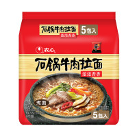 农心 辛拉面 石锅牛肉拉面 120g*5袋