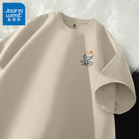 JEANSWEST/真维斯 纯棉 男士短袖T恤
