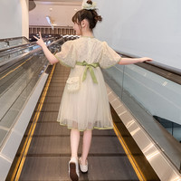 女童连衣裙夏装2025新款儿童夏季网红大童裙子夏装女孩洋气公主裙