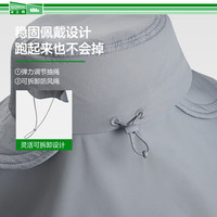 蕉下(beneunder)儿童防蚊遮阳帽子自收纳披肩渔夫帽防晒帽GP738 幻雾紫 48-50