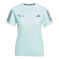 2024北京马拉松系列速干跑步短袖T恤女装adidas阿迪达斯 蓝/卵石银灰 2XL
