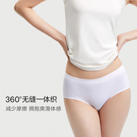 5件248|维密 LOGO字母舒适爽滑无痕面膜抗菌女士内裤包臀三角裤夏