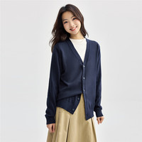 佐丹奴T恤女纯棉基础款打底衫纯棉奢滑触感圆领长袖t恤女05322805 GG GG L