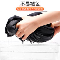  Langsha/浪莎 加绒加厚 男士保暖内衣套装  黑色 XXXL
