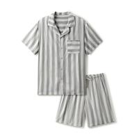 蕉内丝丝505Home女士家居服套装夏季冰丝凉感可外出格纹居家睡衣